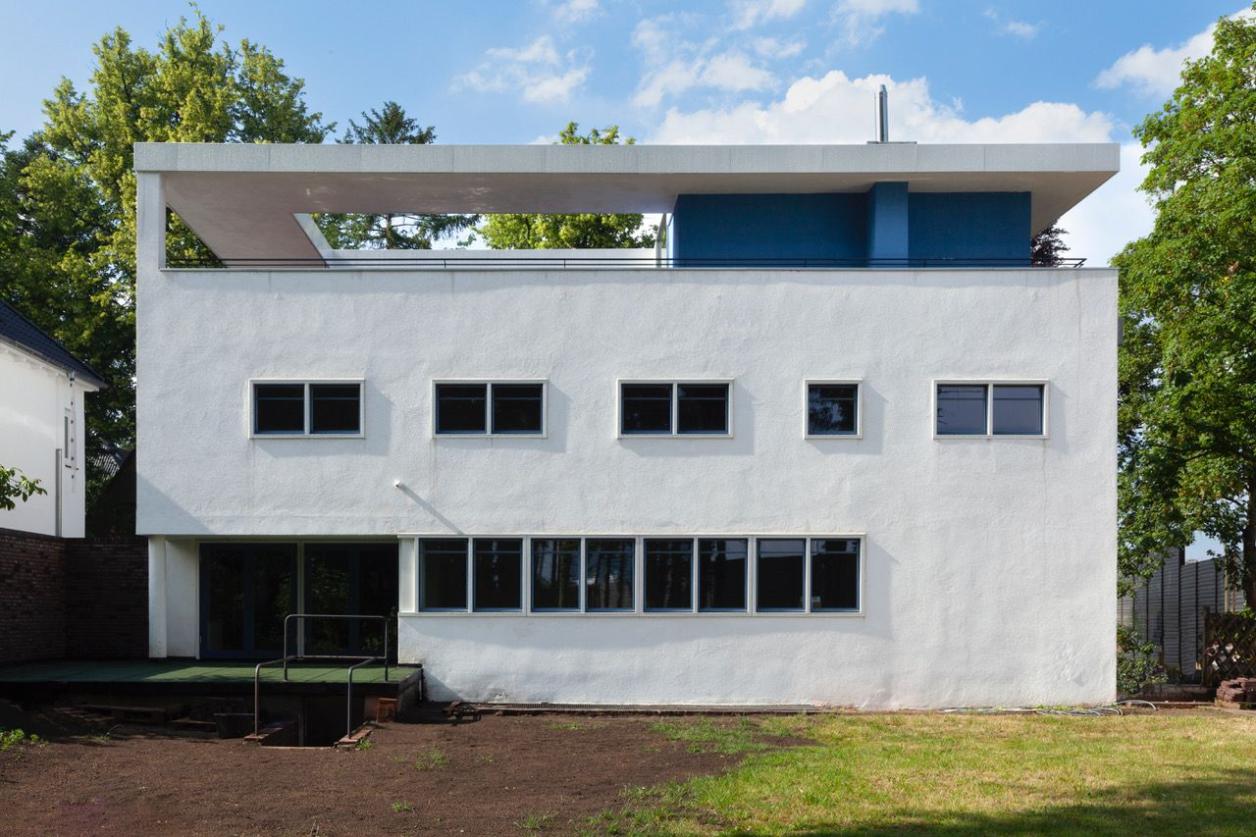 Gartenseite Haus Schneider nach der Sanierung, Foto: Rainer Binz