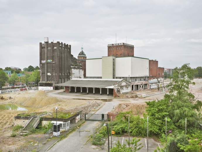 Quantum und Saga vor &Uuml;bernahme des Holsten-Areals