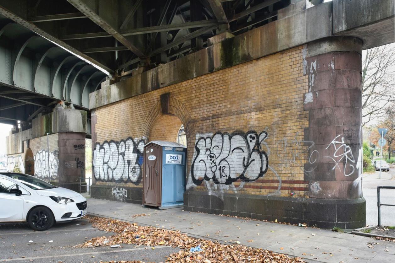 Eisenbahnbrücken Anckelmannsplatz