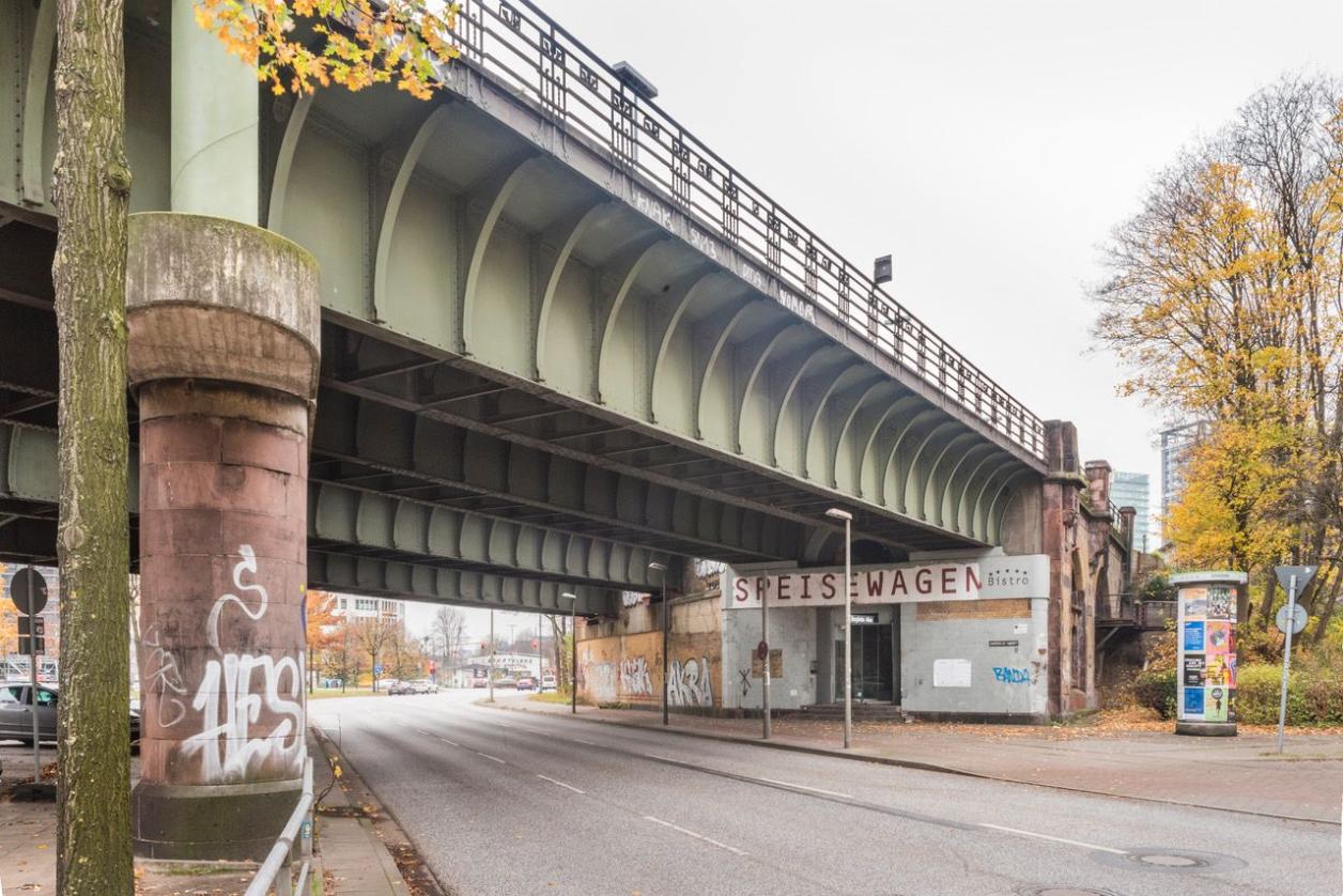 Eisenbahnbrücken Anckelmannsplatz